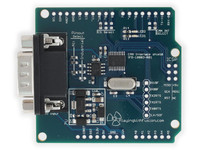 IFB-10003-AWP CAN Bus Interface MCP2515 Arduino Shield (Automotive, with Power Supply)
 Image