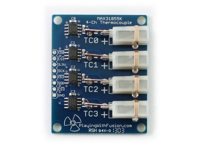 SEN-30002-K MAX31855 K-Type Thermocouple Sensor Breakout (4ch) Image
