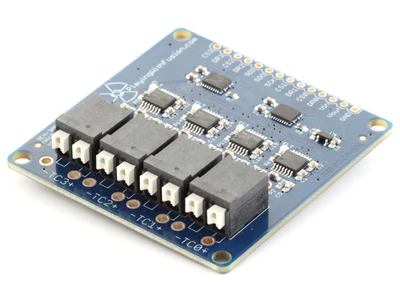 SEN-30008-W 4-Channel Universal Thermocouple MAX31856 SPI Digital Breakout (PUSH IN)
 Image