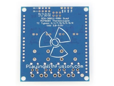 PWF-4-Channel Universal Thermocouple Digital I2C MCP9601 Breakout