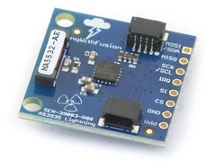 SEN-39003 Qwiic Digital Lightning Sensor AS3935 SPI and I2C Breakout Kit
Image