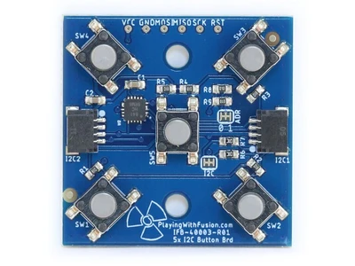 IFB-40003 Qwiic D-Pad Button Breakout with I2C Interface
 Image