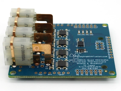PWF-4-Channel K-Type Thermocouple MAX31856 SPI Digital Interface